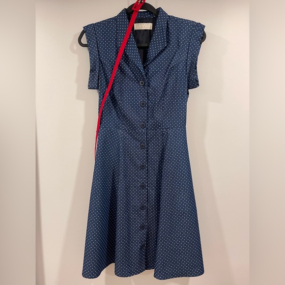 Annie 50 Designer Polka Dress - Size XS - Picture 2 of 4